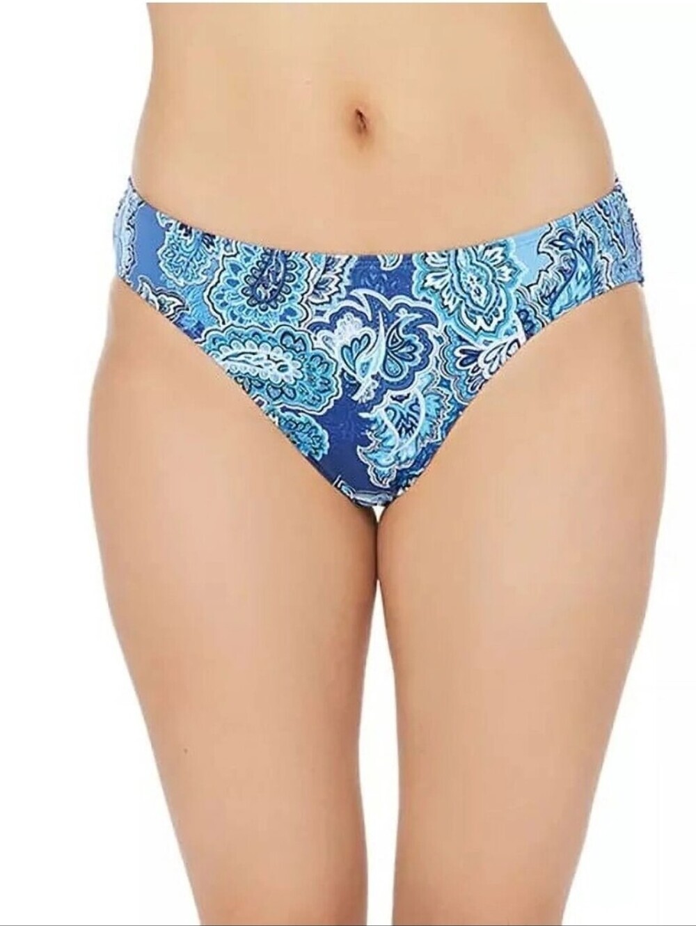 Lauren Ralph Lauren | NWT Blue Bandana Paisley Hipster Bikini Bottoms Size 10